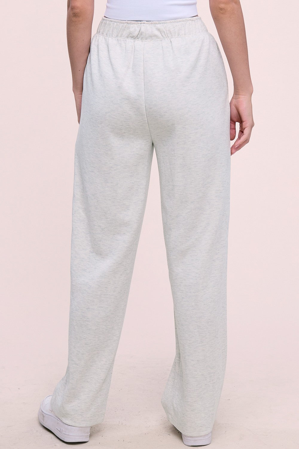 Margo Elastic Waist Pant Ash Grey