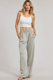 Margo Elastic Waist Pant Moss