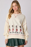 Christmas Soldiers Sequin Sweatshirt