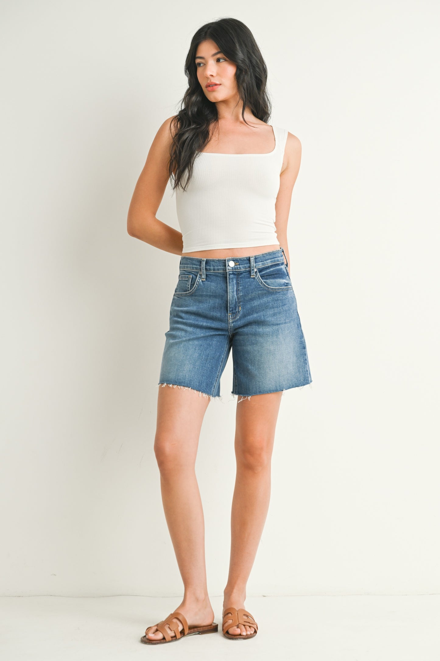 Denim Bermuda Short