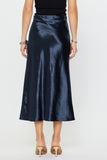 Bias Cut Slip Midi Skirt