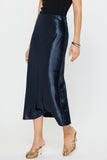 Bias Cut Slip Midi Skirt