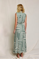 Runaway Sleeveless Shirt Dress