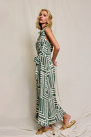 Runaway Sleeveless Shirt Dress