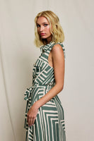 Runaway Sleeveless Shirt Dress