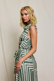 Runaway Sleeveless Shirt Dress