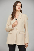 Oversized Linen Blend Blazer