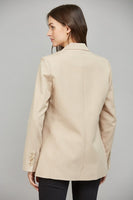 Oversized Linen Blend Blazer