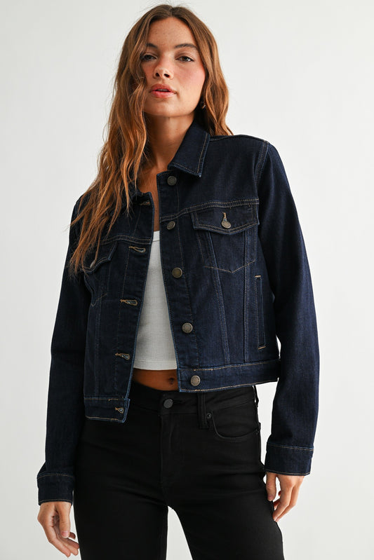 Stretch Classic Denim Jacket