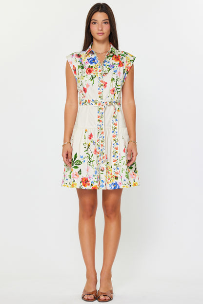 Floral Print Mini Dress