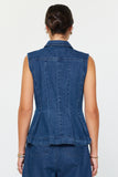 Layered Denim Jacket & Vest