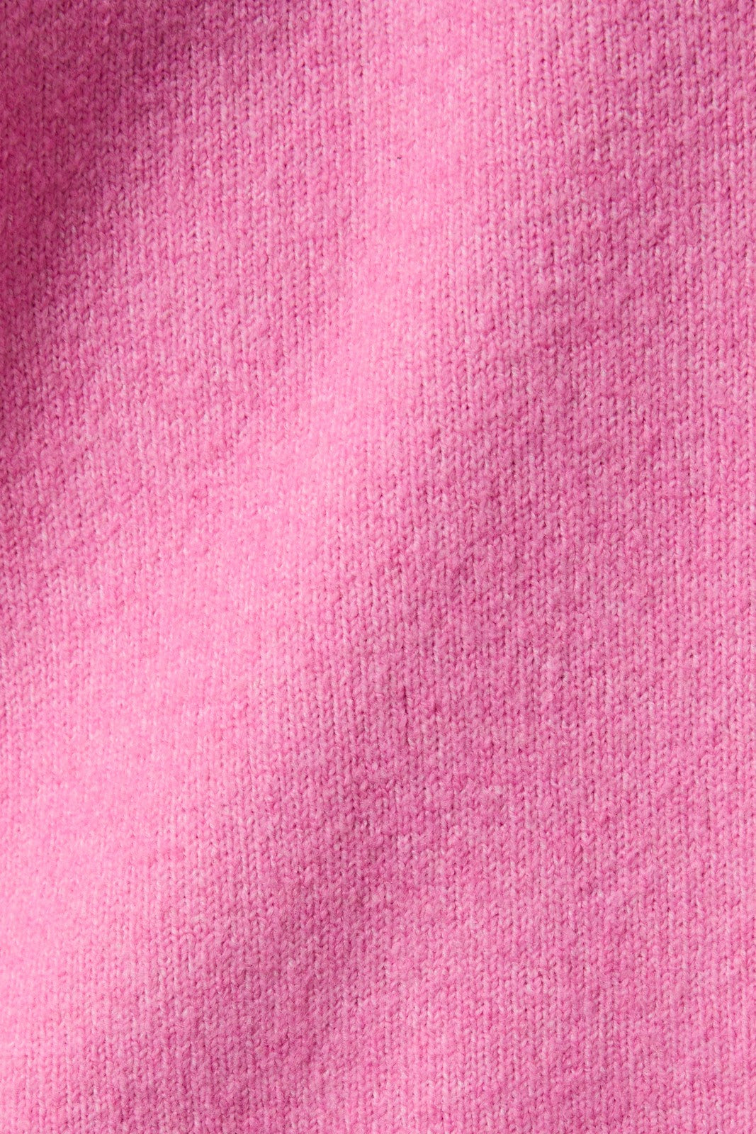 Crew Neck Boxy Sweater Pink