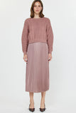 Pullover Sweater Dress Set Ash Rose