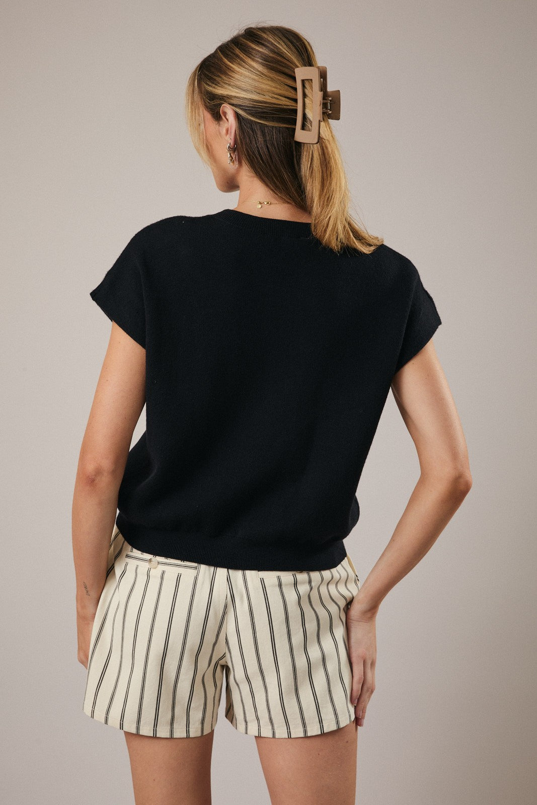 Twist Detail Sweater Top