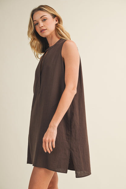 Sleeveless Shift Dress
