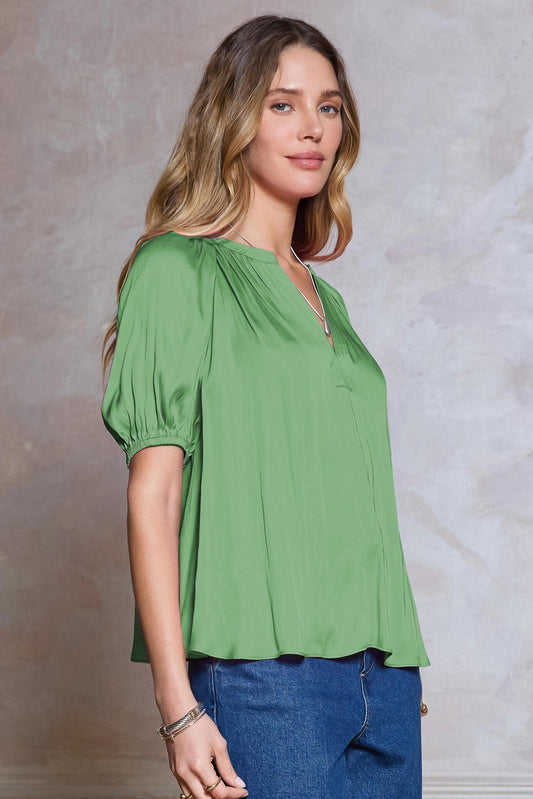 Half Sleeve Relaxed Fit Blouse
