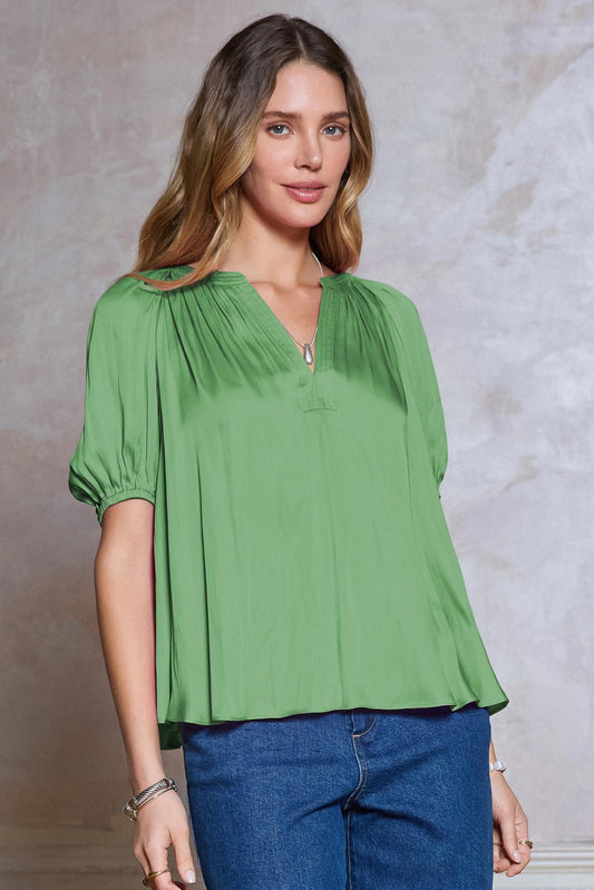Half Sleeve Relaxed Fit Blouse