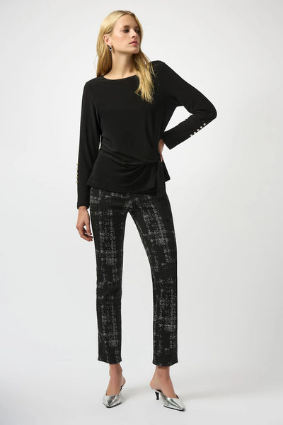 Pull On Straight Leg Pant