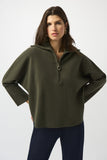 Half Zip Collar Sweater
