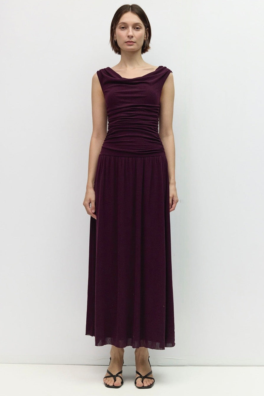 The Annabelle Mesh Midi Dress