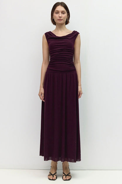 The Annabelle Mesh Midi Dress