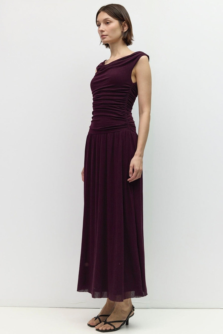The Annabelle Mesh Midi Dress