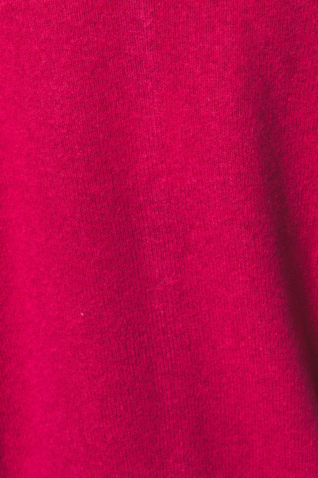 Oversized Crewneck Cardigan Raspberry