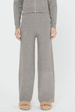 High-Rise Sweater Knit Pants
