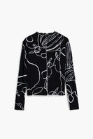 Vase Silhouettes Top