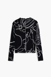 Vase Silhouettes Top