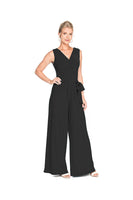 Jumpsuit with Tie Waist Black