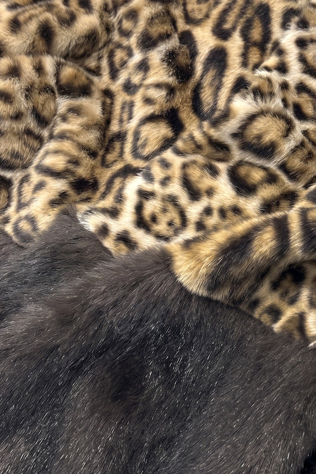 Leopard Faux Fur Jacket