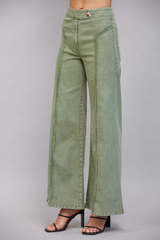 High Waist Wide Leg Jeans