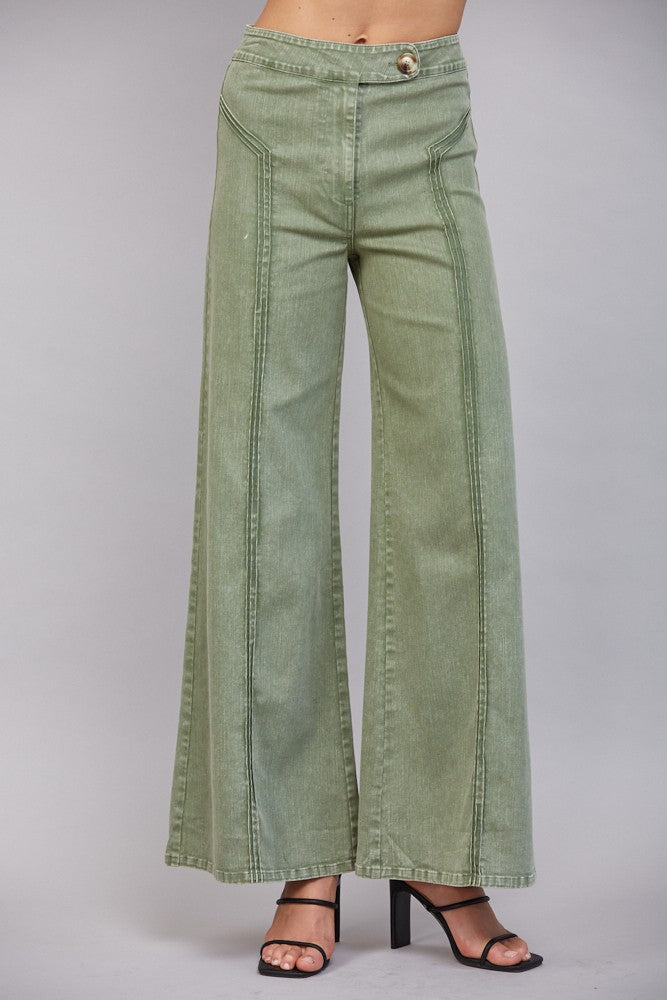 High Waist Wide Leg Jeans
