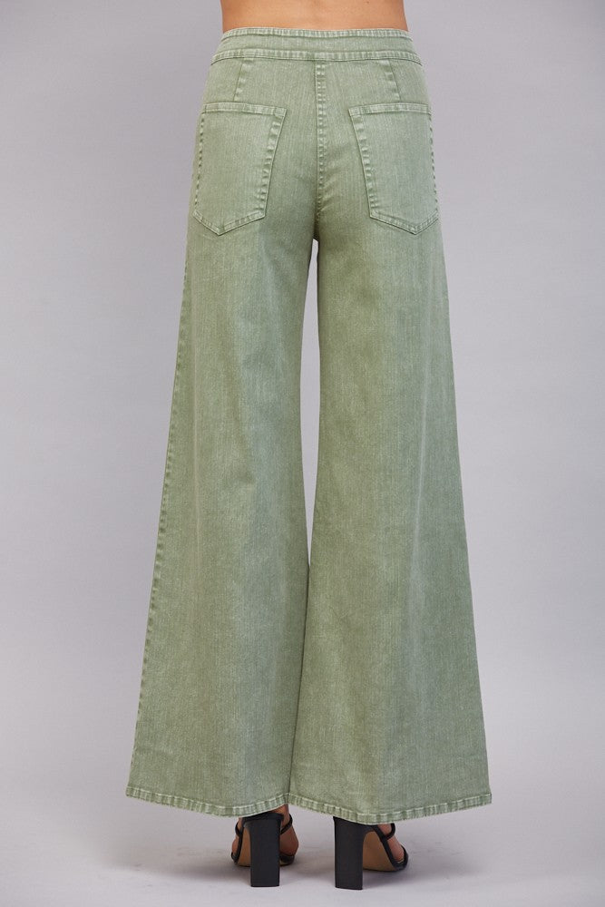 High Waist Wide Leg Jeans