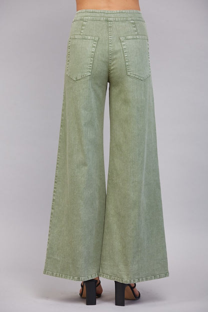 High Waist Wide Leg Jeans
