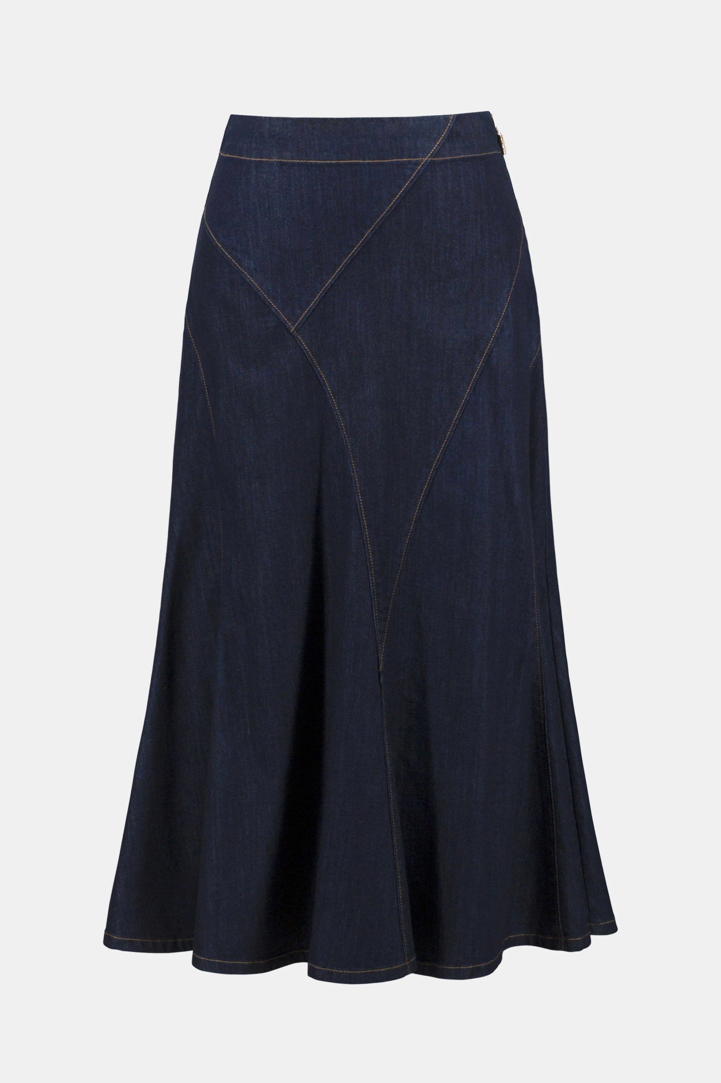 Denim Flare Skirt