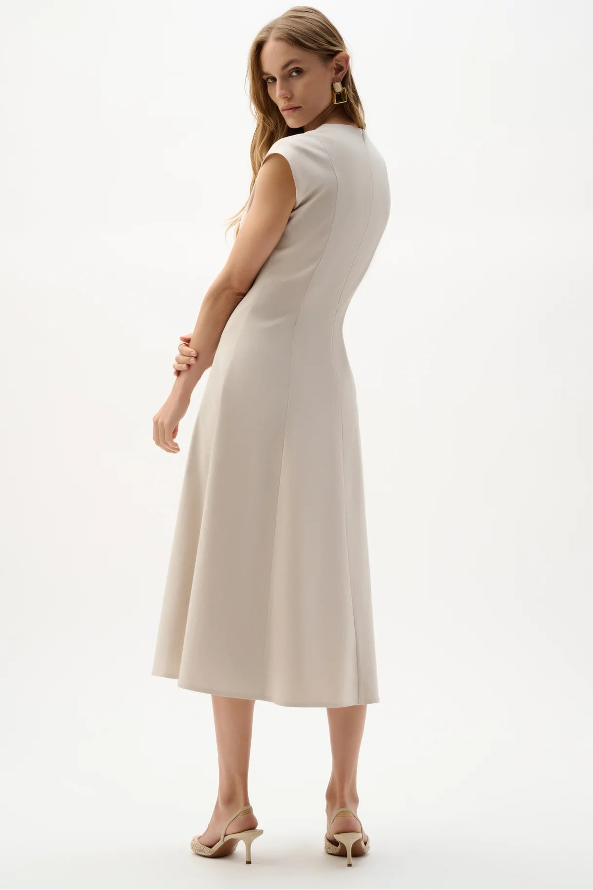 Melange Millennium Fit and Flare Dress