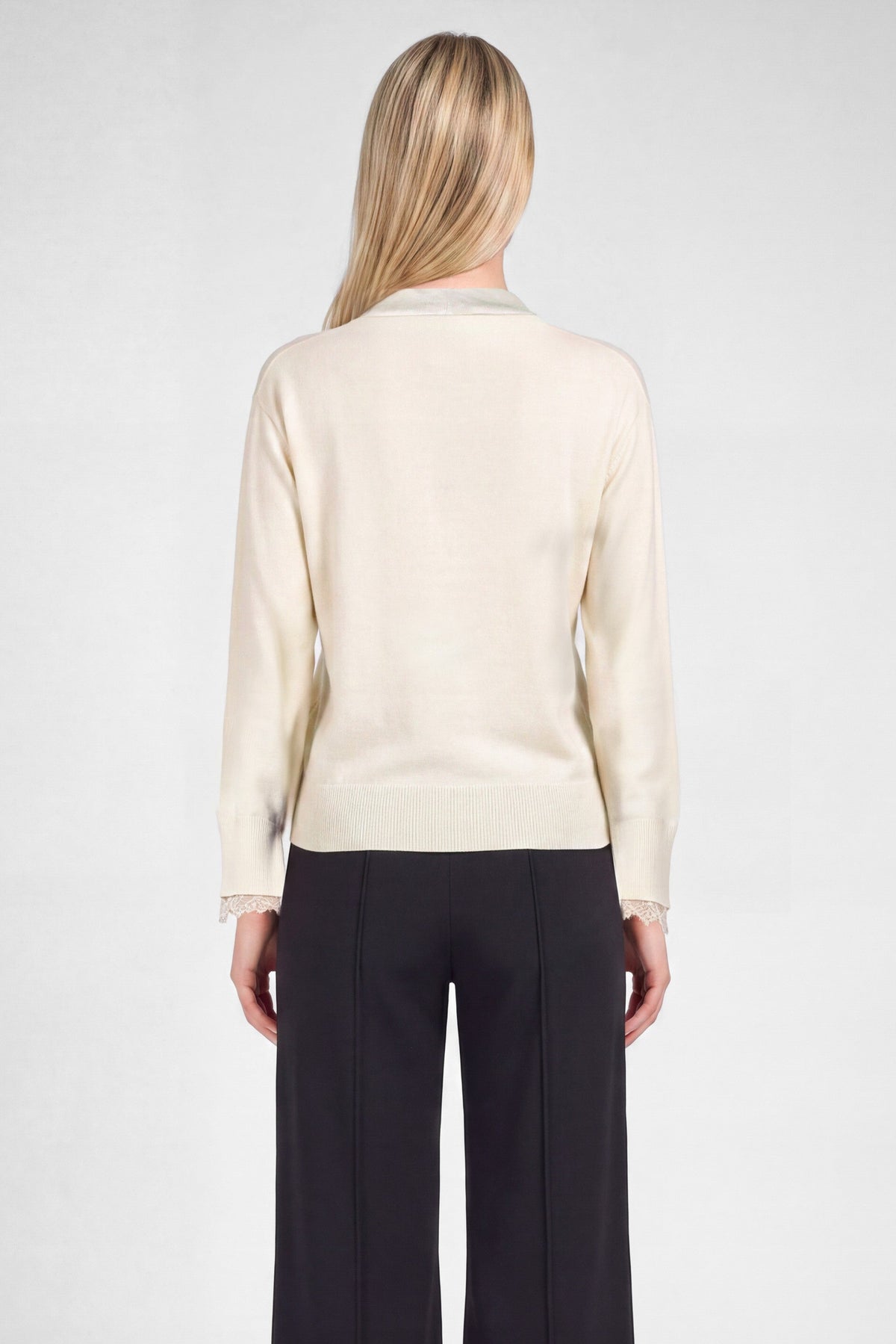 Cowl Neck Long Sleeve Sweater