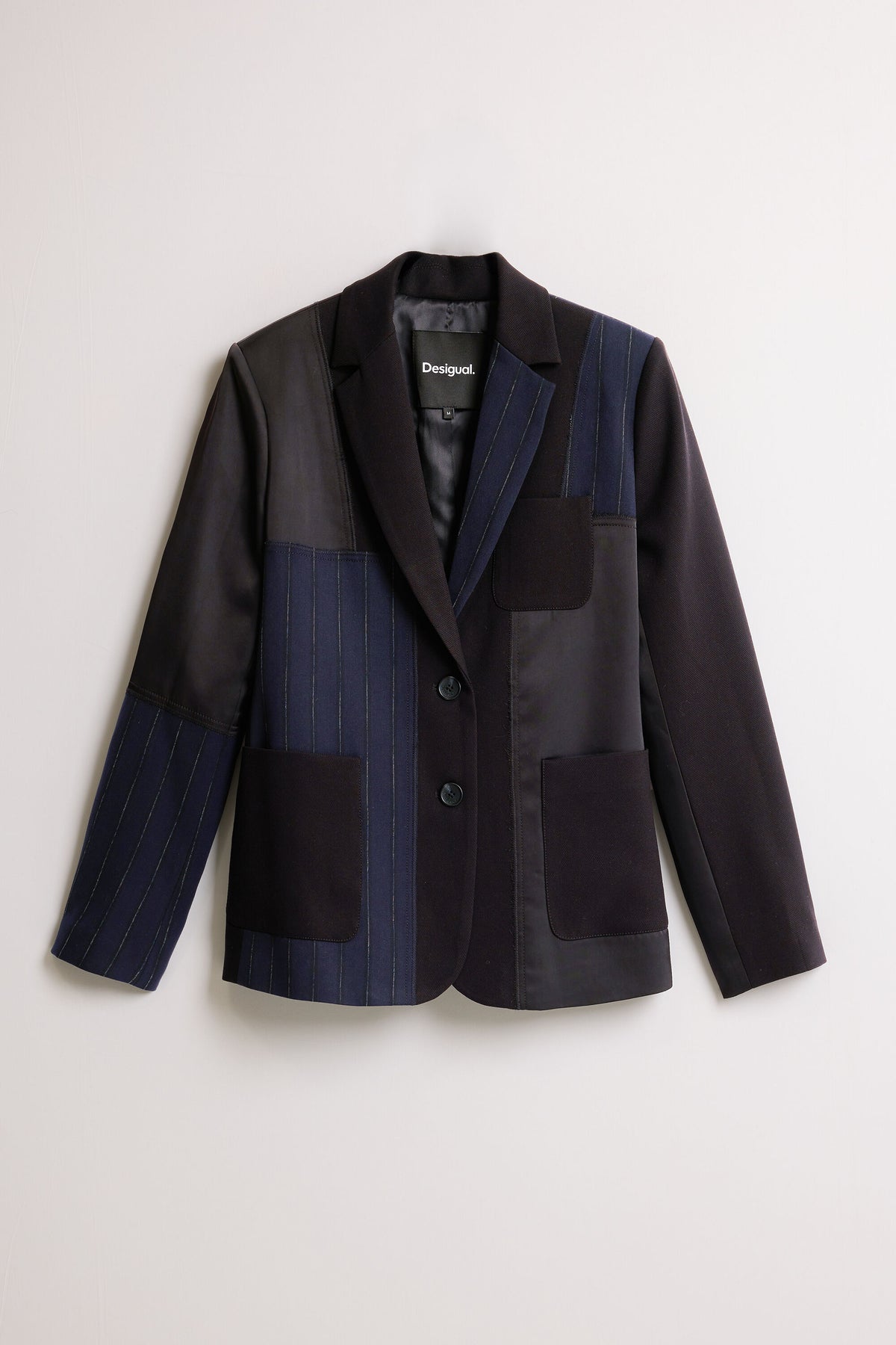 Mixed Media Blazer