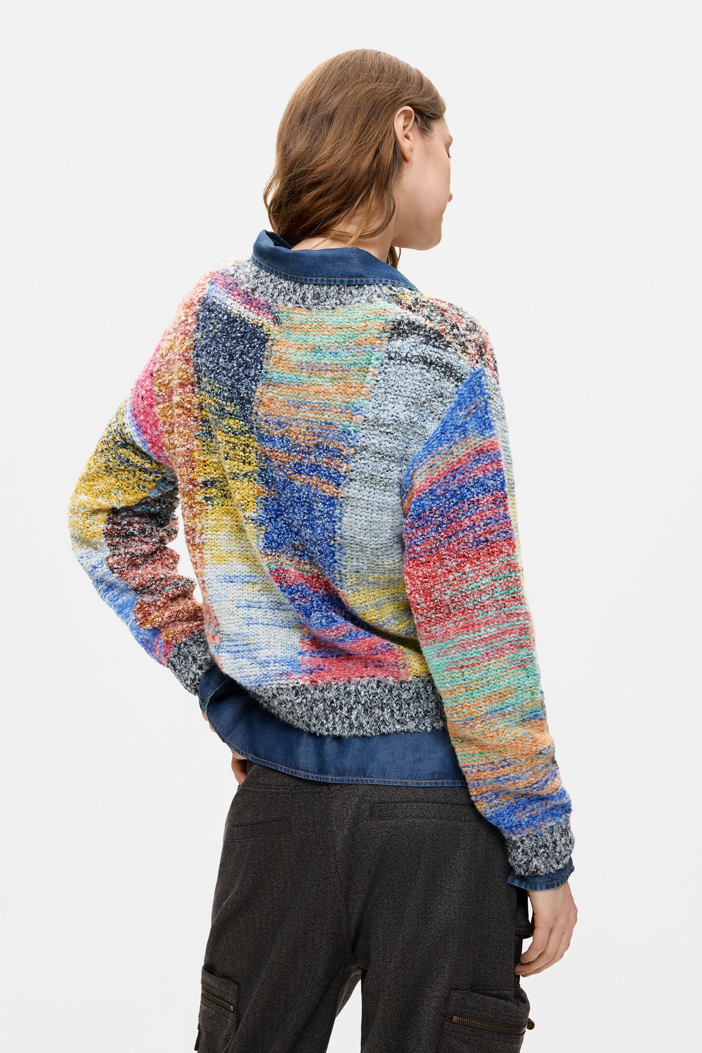 Chunky Knit Cropped Sweater