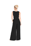 Jumpsuit with Tie Waist Black