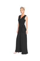 Jumpsuit with Tie Waist Black