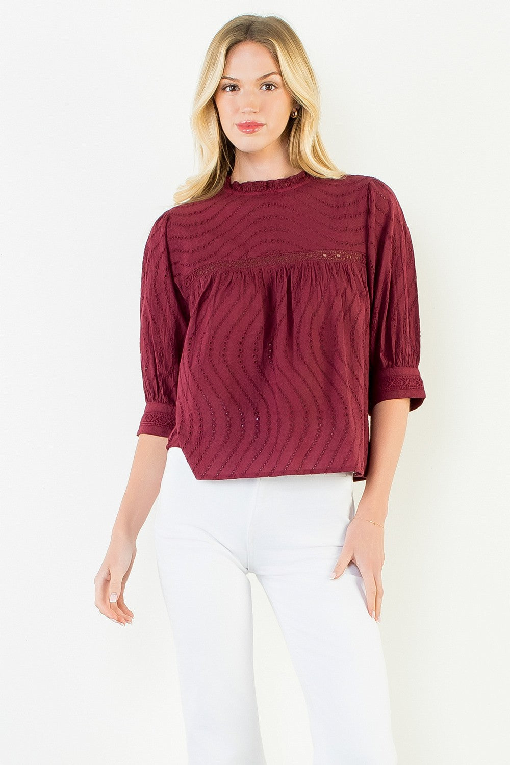 Flowy Cut Out Top