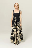 Janie Dress Midnight Lagoon