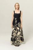 Janie Dress Midnight Lagoon