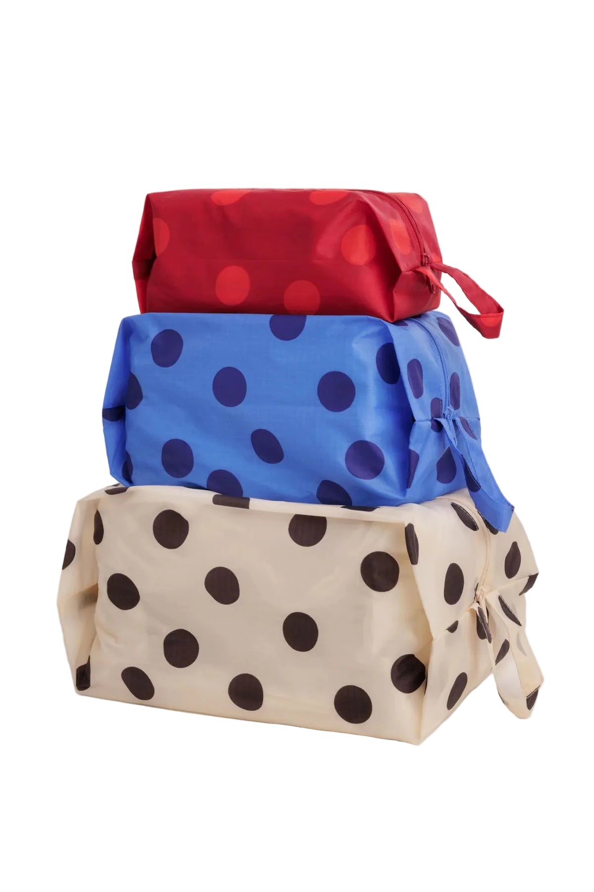 3D Zip Set Polka Dot Mix