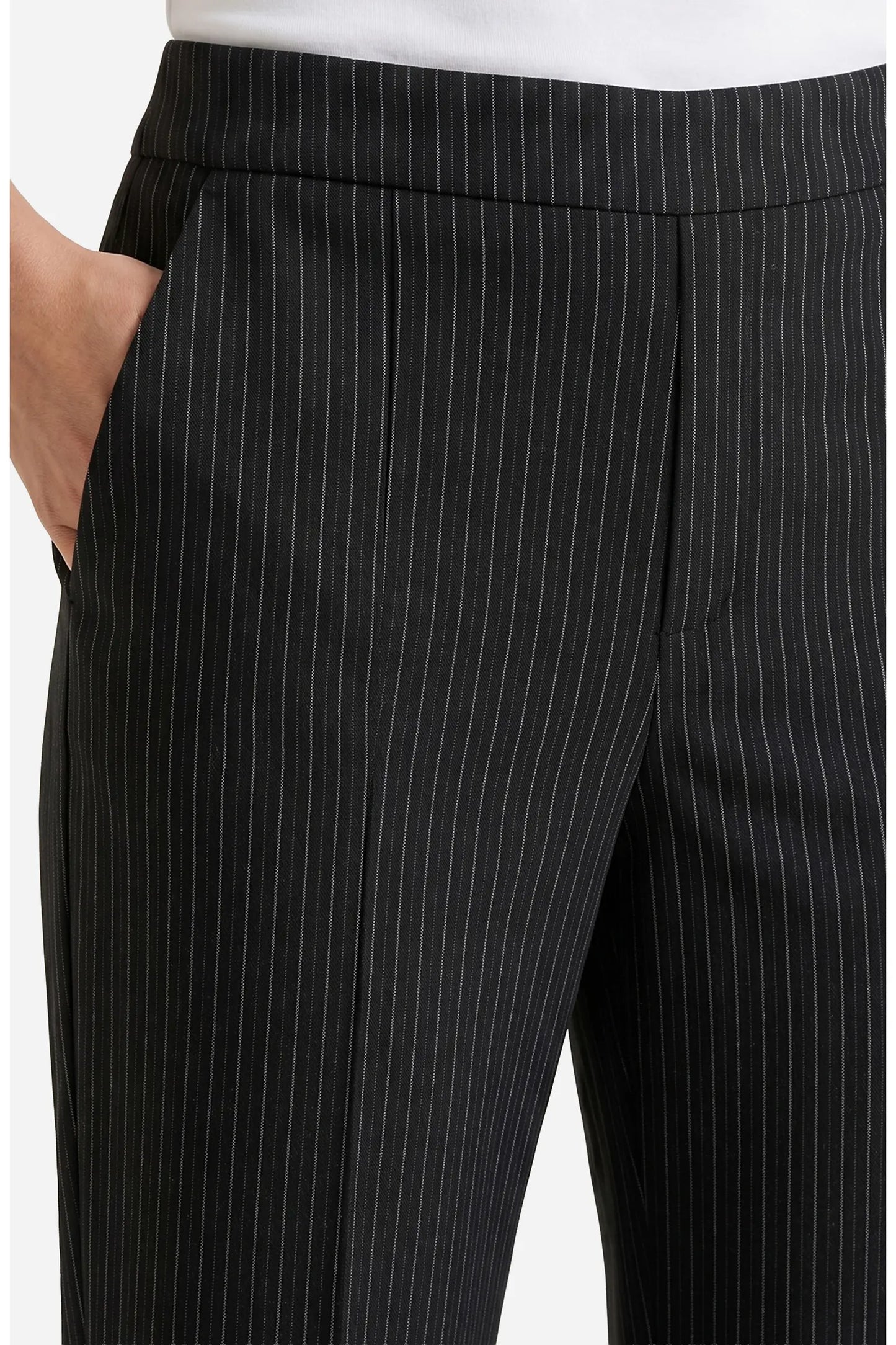 Kayla Pull-On Wide Leg Trouser