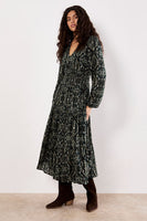 Smock Waist Tiered Dress