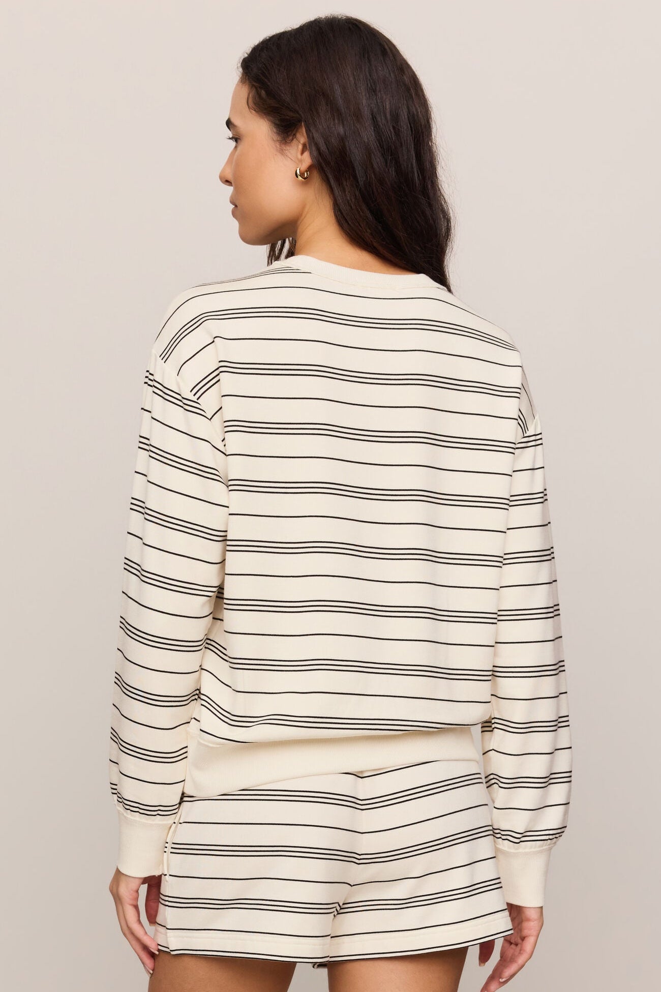 Stand Out Striped Sweatshirt